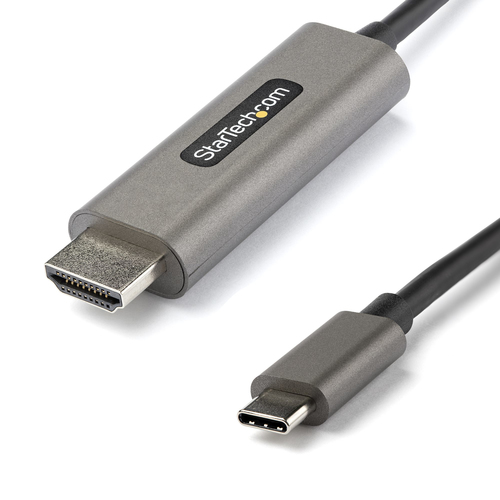 Cavo adattatore Cavo adattatore Startech.Com CDP2HDMM1MH Video Type C Hdmi 4K Grey (ord.min.1.00 unità)