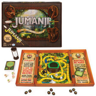 Gioco di società Gioco Spin Master 6062356 JUMANJI classico scatola legno deluxe (ord.min.1.00 unità)