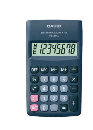 Calcolatrice Calcolatrice Casio HL 815 HL SERIES Ampio Display Black (ord.min.1.00 unità)