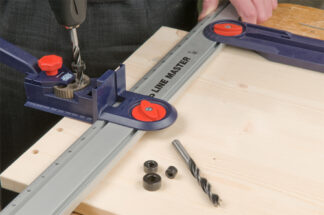 Calibro spinatura Set calibro spinatura Kwb 758100 con punte e spine legno (ord.min.1.00 unità)