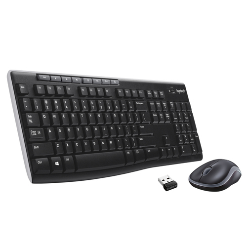 Tastiera e mouse Tastiera e mouse Logitech 920 004508 MK SERIES Mk270 Combo Black (ord.min.1.00 unità)