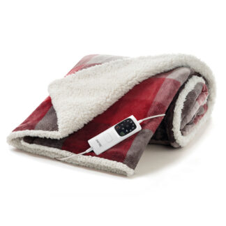 Coperta elettrica Coperta elettrica Imetec 16715 ADAPTO Velvet Tartan Rosso (ord.min.1.00 unità)