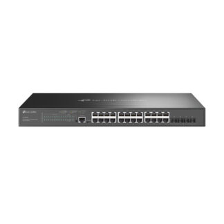 Switch di rete Tp Link TL SG3428MP OMADA 1G Managed L2 Black Switch di rete (ord.min.1.00unità)