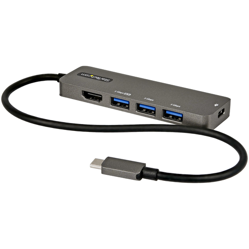 Hub multiporta HUB Startech.Com DKT30CHPD3 Mini Dock Usb C Pd 100W Grey (ord.min.1.00 unità)