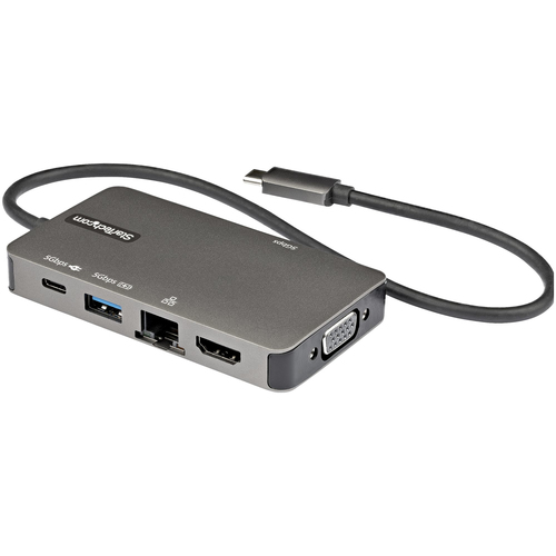 Hub multiporta HUB Startech.Com DKT30CHVPD2 Mini Dock Usb C Grey (ord.min.1.00 unità)