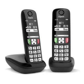Cordless Cordless Gigaset L36852 H2816 K131 E SERIES E270 Duo Black (ord.min.1.00 unità)