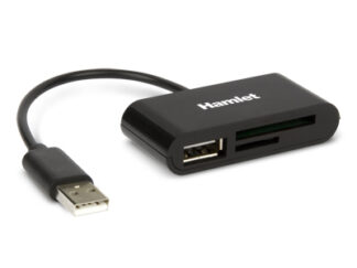 Lettore schede memoria Lettore schede memoria Hamlet XZR101UA Universal Memory Reader Black (ord.min.1.00 unità)