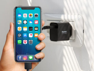 Caricabatterie USB Caricabatterie Hamlet XPWCU120PD 20W Power Delivery Black (ord.min.1.00 unità)