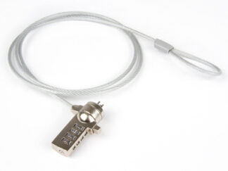 Cavo con lucchetto Cavo con lucchetto Hamlet XNBLOCK15N Combination Lock Silver (ord.min.1.00 unità)