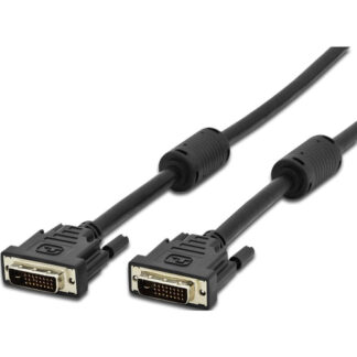 Cavo DVI Cavo DVI Techly ICOC DVI 8115F Dual Link Black (ord.min.1.00 unità)