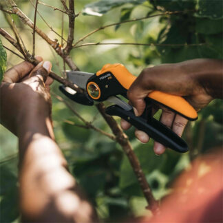 Forbice potatura Forbice potatura Fiskars 1057171 POWERLEVER P741 Incudine Nero e Aranc (ord.min.1.00 unità)