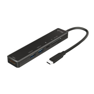 Hub multiporta HUB i tec C31TRAVELEASYDOCKPD Usb C Travel Easy Dock Black (ord.min.1.00 unità)