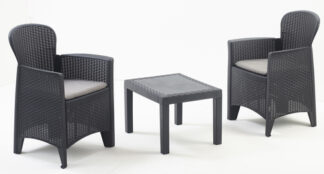 Set da esterno Ipae Progarden AKITA Antracite Set da esterno (ord.min.1.00unità)