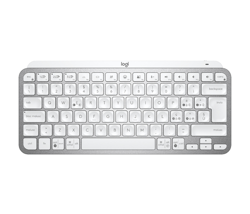 Tastiera computer Tastiera computer Logitech 920 010489 MX SERIES Keys Mini Pale grey (ord.min.1.00 unità)