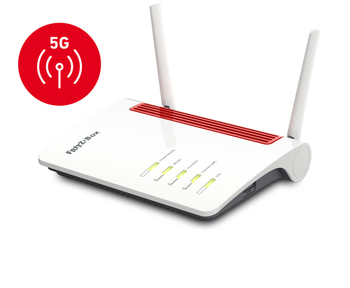 Modem router Modem router Fritz! 20002928 BOX 6850 5G White e Red (ord.min.1.00 unità)