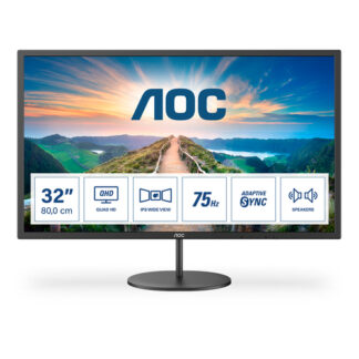 Monitor Aoc Q32V4 Black Monitor (ord.min.1.00unità)
