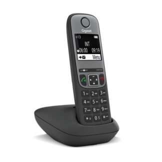 Cordless Cordless Gigaset AS SERIES As690 Black e Gray (ord.min.1.00 unità)