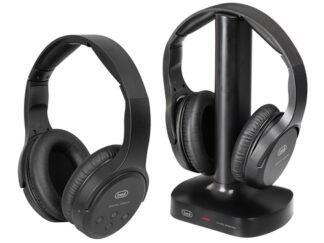 Cuffie wireless Cuffie Trevi 0F158000 FRS 1580 TW Black (ord.min.1.00 unità)