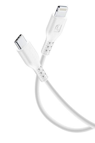 Cavo Lightning Cavo Lightning Cellular Line USBDATAC2LMFITABW POWER CABLE Certificato (ord.min.1.00 unità)