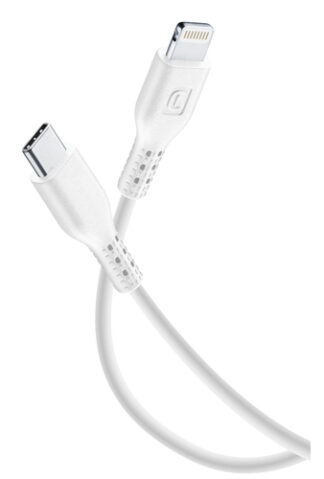 Cavo Lightning Cavo Lightning Cellular Line USBDATAC2LMFITAB2W POWER CABLE Certificat (ord.min.1.00 unità)