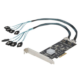 Scheda di espansione Scheda di espansione Startech.Com 8P6G PCIE SATA CARD Pci Express a 8 (ord.min.1.00 unità)