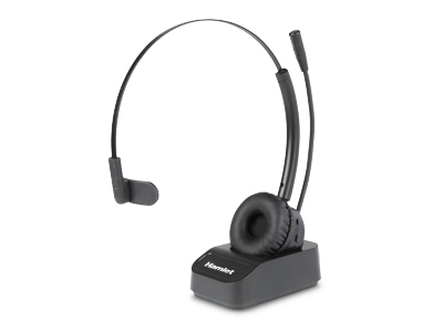 Cuffie microfono bluetooth Cuffie microfono bluetooth Hamlet HHEADM BTM RENOVA HEADSET Btm Black (ord.min.1.00 unità)
