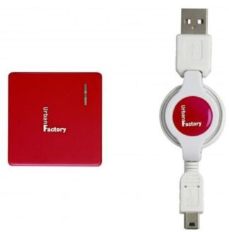 Hub USB Urban Factory MHU04UF 2.0 Red Hub USB (ord.min.1.00unità)