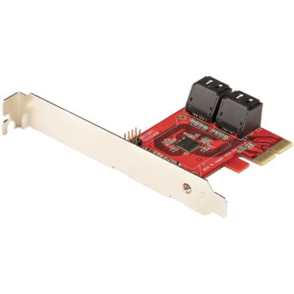 Scheda di espansione Scheda di espansione Startech.Com 4P6G PCIE SATA CARD Pci Express a 4 (ord.min.1.00 unità)
