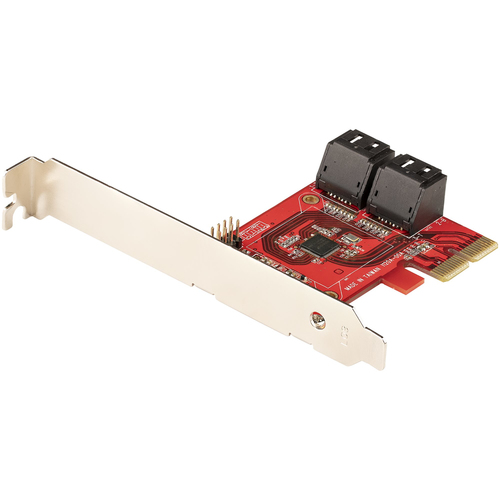 Scheda di espansione Scheda di espansione Startech.Com 4P6G PCIE SATA CARD Pci Express a 4 (ord.min.1.00 unità)