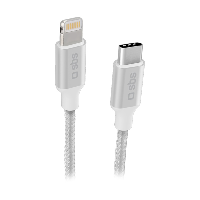 Cavo Lightning Cavo Lightning Sbs TECABLELIGTC1BW CHARGING DATA CABLE Certificato App (ord.min.1.00 unità)