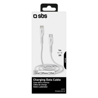 Cavo Lightning Cavo Lightning Sbs TECABLELIGTC1W CHARGING DATA CABLE Certificato Appl (ord.min.1.00 unità)