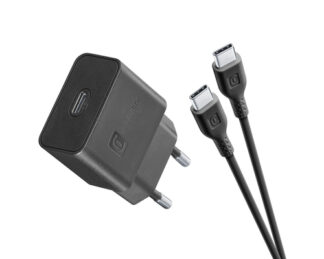 Caricabatterie USB Caricabatterie Cellular Line ACHSMKITC2C15WK ADAPTIVE FAST CHARGER 15W (ord.min.1.00 unità)