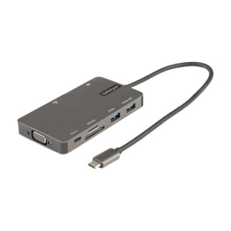 Hub multiporta HUB Startech.Com DKT30CHVSDPD Mini Docking Station Usb C Gray (ord.min.1.00 unità)