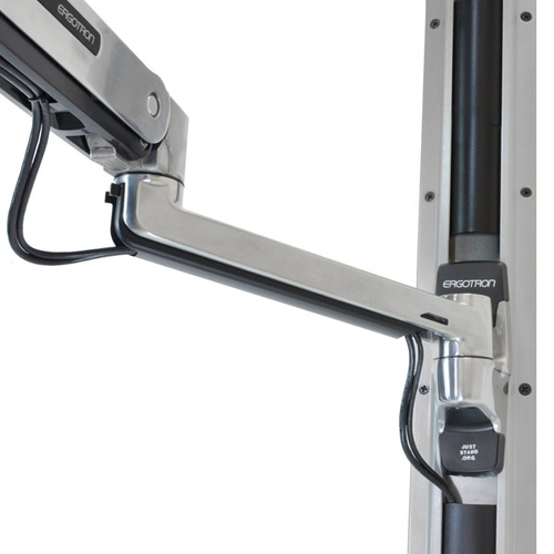 Supporto monitor TV parete Supporto monitor TV parete Ergotron 45 353 026 LX SERIES Sit Stand Sil (ord.min.1.00 unità)
