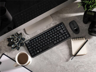 Tastiera computer Tastiera computer Hamlet XKKITA400CU Compact Wired Black (ord.min.1.00 unità)