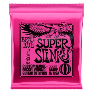 Muta corde chitarra elettrica Muta corde chitarra elettrica Ernie Ball P02223 SUPER SLINKY (ord.min.1.00 unità)