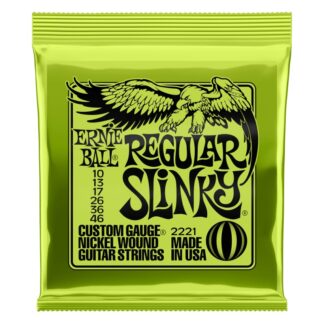 Muta corde chitarra elettrica Muta corde chitarra elettrica Ernie Ball P02221 REGULAR SLINKY (ord.min.1.00 unità)