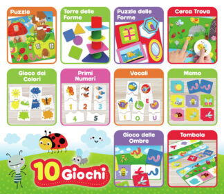Educativo Gioco educativo Lisciani 95117 CAROTINA BABY Raccolta Giochi Educativi (ord.min.1.00 unità)