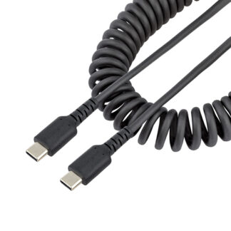 Cavo USB C Cavo USB C Startech.Com R2CCC 1M USB CABLE 2.0 Spiralato Black (ord.min.1.00 unità)