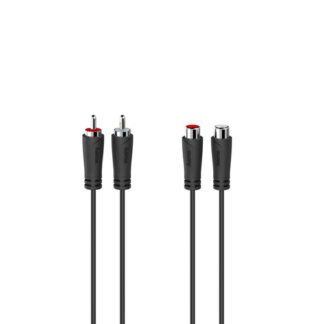 Cavo RCA Cavo RCA Hama 00205094 Extension Black (ord.min.1.00 unità)
