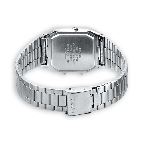 Orologio polso Orologio Casio AQ 230A 7DMQYES VINTAGE Edgy Silver e White (ord.min.1.00 unità)