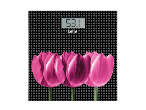 Bilancia pesapersone Bilancia pesapersone Laica PS1075L POP Tulipani Black (ord.min.1.00 unità)