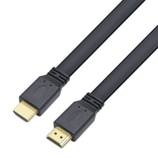 Cavo HDMI Cavo HDMI Techly ICOC HDMI2 FE 005TY 4K con Ethernet Piatto Black (ord.min.1.00 unità)