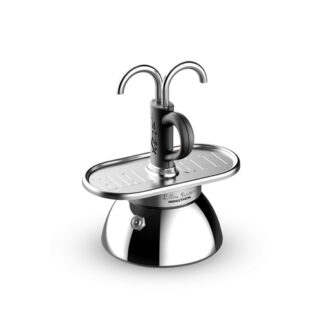 Caffettiera Caffettiera Bialetti 0007310 MINI EXPRESS INDUCTION Cromo e Nero (ord.min.1.00 unità)