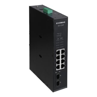 Switch di rete Switch di rete Edimax IGS 1210P INDUSTRIAL Din Rail Black (ord.min.1.00 unità)