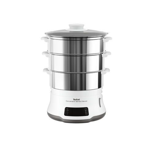 Vaporiera elettrica Vaporiera elettrica Tefal VC502D10 CONVENIENT SERIES Deluxe White e Si (ord.min.1.00 unità)
