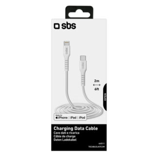 Cavo Lightning Cavo Lightning Sbs TECABLELIGTC2W CHARGING DATA CABLE Certificato Appl (ord.min.1.00 unità)