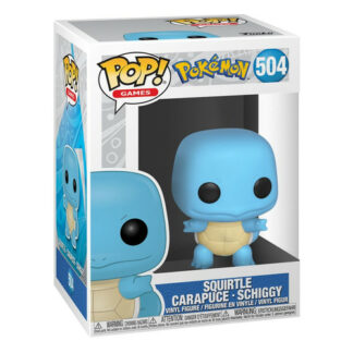 Personaggio collezione Funko 50402 POP GAMES Pokemon Squirtle 504 Personaggio collezione (ord.min.1.00unità)