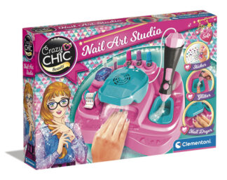 Set trucchi giocattolo Set trucchi giocattolo Clementoni 18730 CRAZY CHIC Nail Art Studio (ord.min.1.00 unità)