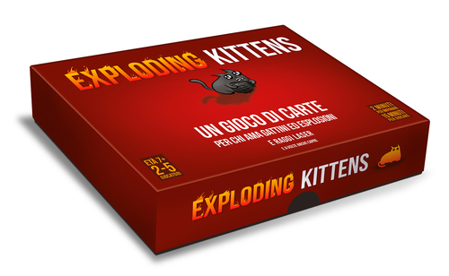Gioco di società Gioco Asmodee 8615 Exploding Kittens (ord.min.1.00 unità)